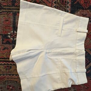 Zara Classic White Shorts